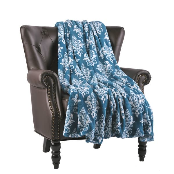 Flannel Velvet Hennessy Couch Cover Throw Blanket, 60" x 70" On Sale